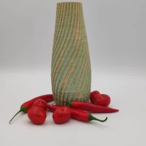 Vase Spiral-Line Seladon